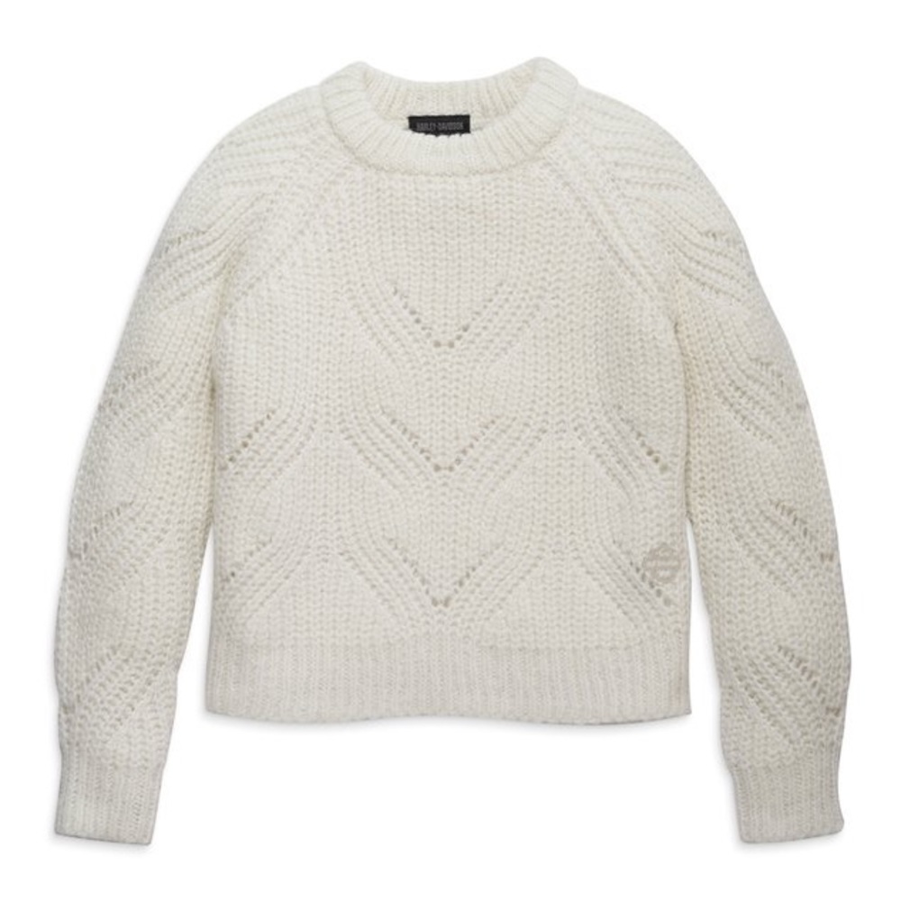 HARLEY DAVIDSON Suspension Sweater - Cloud Dancer‎